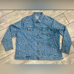 Minnie Mouse Denim Jean Jacket Mickey Mouse
Size Medium Disney Parks